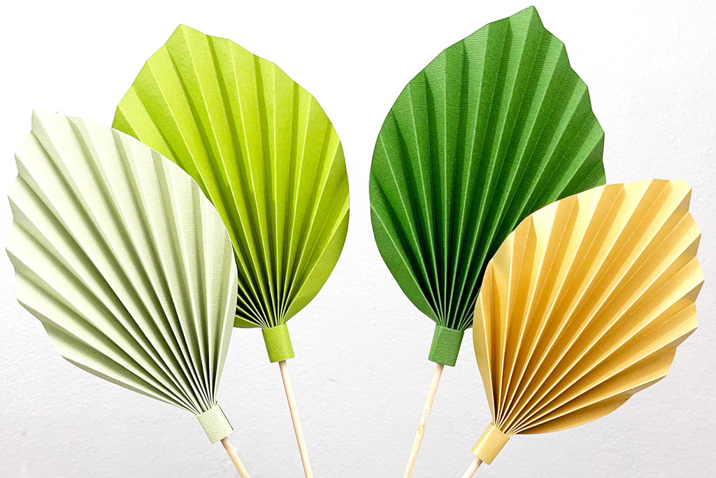 How To Make Paper Palm Leaves – The 12x12 Cardstock Shop